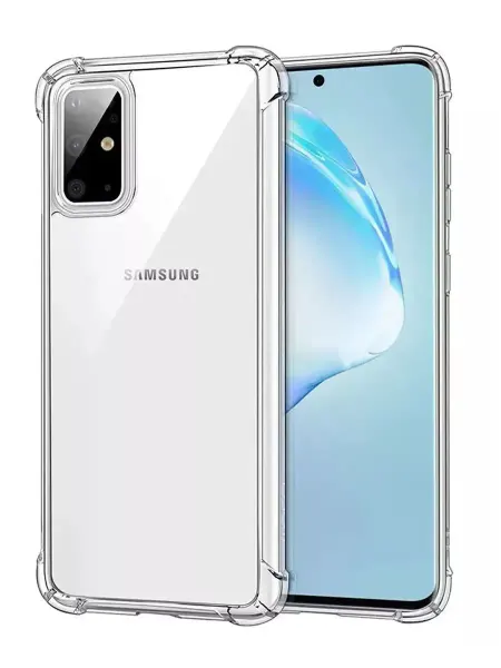 Rayzon market Чехол на Samsung Galaxy S20 Ultra прозрачный силиконовый
