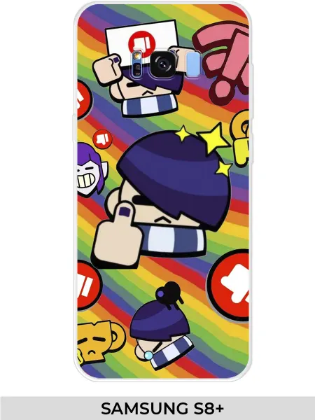 NOOTO Чехол на SAMSUNG S8+ для мальчика