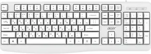 Acer Клавиатура проводная OKW301, белая (ZL.KBDCC.01A)