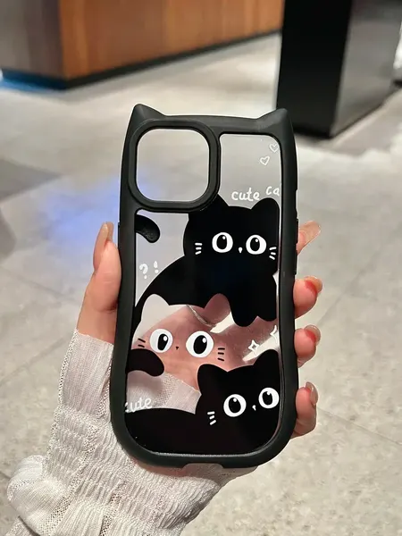 Чехол О'Кейси, для iPhone 12, с принтом, прозрачный, бесцветный