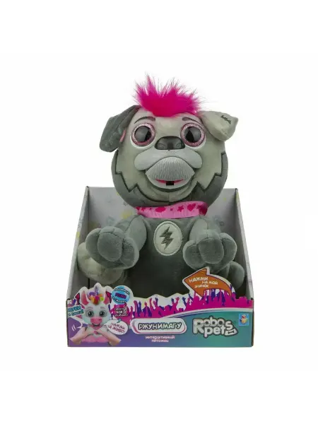 1TOY Мягкая интерактивная игрушка Игги