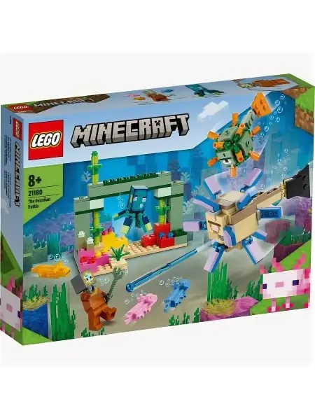 LEGO Конструктор Minecraft 21180 Битва со стражем