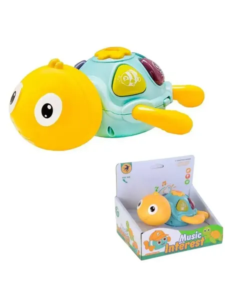 Tongde Игрушка на батарейках Черепашка в коробке, 1 шт