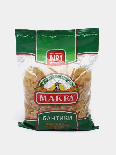 Makfa Макароны "Бантики" 400 г