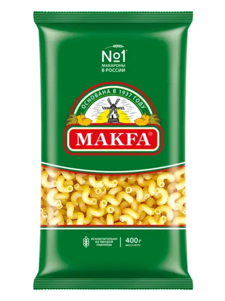 Макароны Makfa витки, 400 г