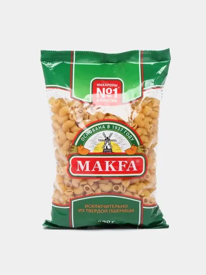 Makfa Макароны "Улитки" 4 шт по 400 г