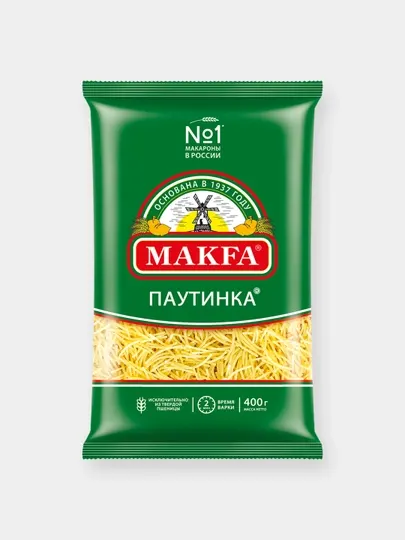 Makfa Макароны вермишель "Паутинка" 400 г