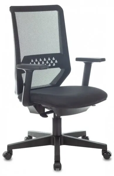 NoName Кресло Бюрократ MC-611N черный TW-01 38-418 сетка ткань крес