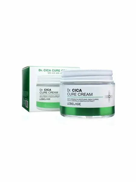 Lebelage Антивозрастной смягчающий крем для лица с центеллой азиатской Dr. Cica Cure Cream 70 мл