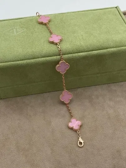 Браслеты для женщин и девушек Van Cleef, не меняет цвет и не темнеет