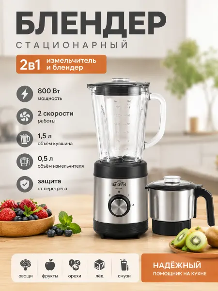 Блендер и измельчитель 2 в 1 германия