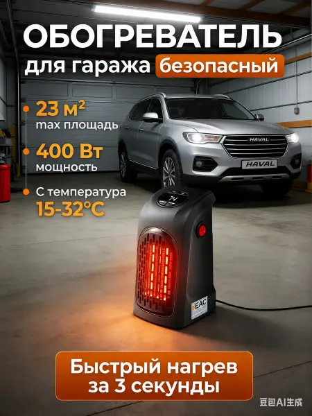 Мощный обогреватель для гаража электрический