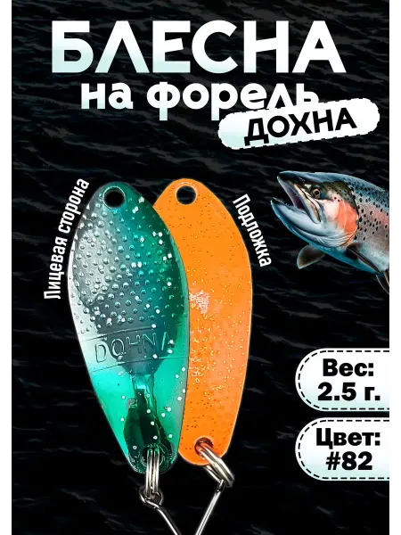 Grows Culture Блесна микроколебалка Дохна 2.5 гр, цвет #82