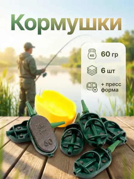 Tackle Fish Набор рыболовных кормушек