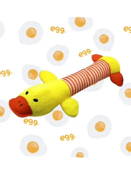Игрушка для животных Утка матрос пищалка