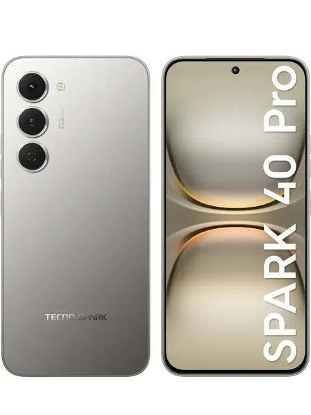 Смартфон 6.78" Spark 40 Pro 256Gb 8Gb титановый 1224x2720