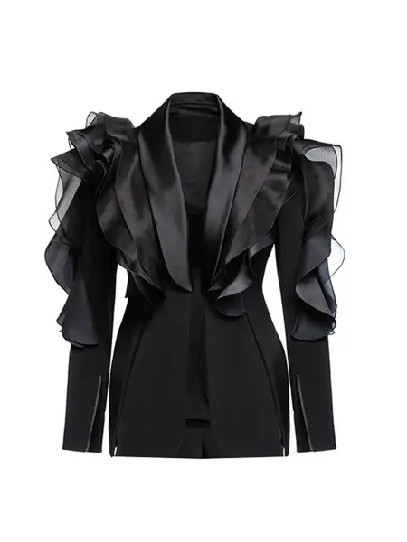 TWOTWINSTYLE Асимметричная куртка из п