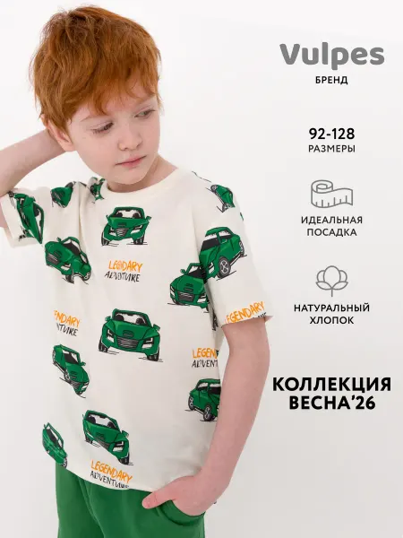 Vulpes Футболка оверсайз