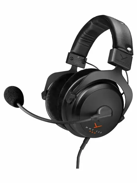 Наушники проводные Beyerdynamic MMX 300 PRO, с микрофоном, черный