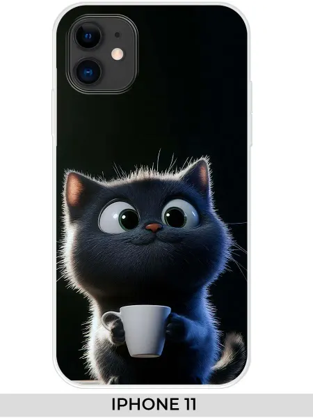 NOOTO Чехол на Apple iPhone 11 кот