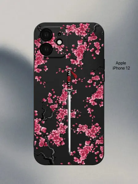 PANCASE Чехол на iPhone 12 сакура