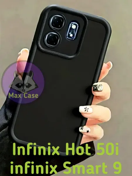 Max Case Чехол на infinix hot 50i Smart 9 Инфиникс Хот 50i прозрачный