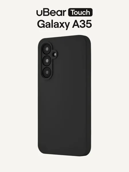 UBear Чехол на Samsung Galaxy A35, силикон, софт-тач