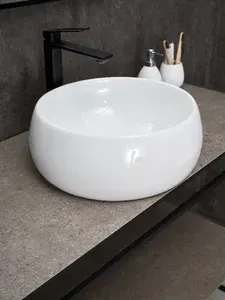 GiD-ceramic (40х40х15.5см) Раковина накладная для ванной N09140