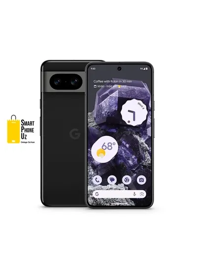 Google Pixel 8, Черный, США, Android, Wi-Fi, Bluetooth, 6,2", 8ГБ, 128ГБ