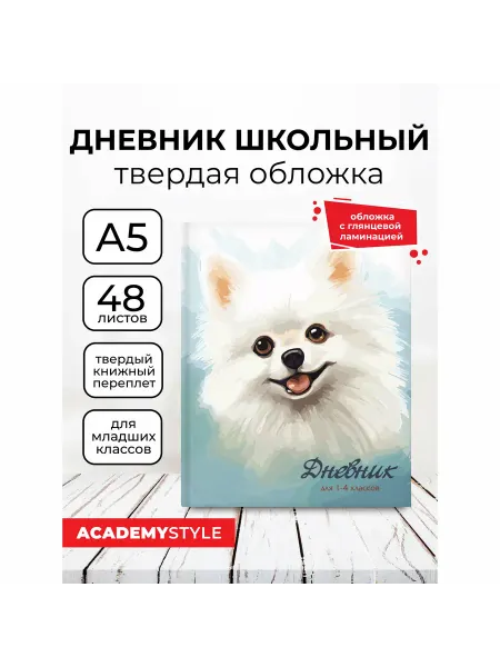 Academystyle Дневник школьный для младших классов, 48л, А5