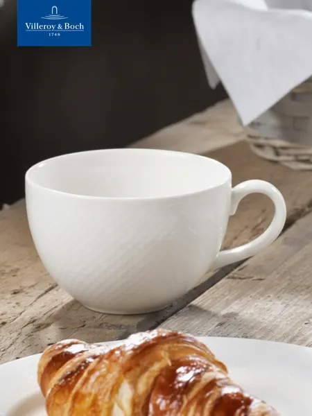 Villeroy & Boch Чашка для завтрака 400 мл, Easy White, Премиум-Фарфор
