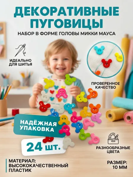 Пуговицы детские