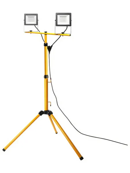 Feron Прожектор на штативе LL-503 2х50W 6400К 220V черный
