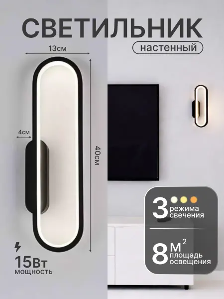 DIY Retail Светильник настенный светодиодный бра