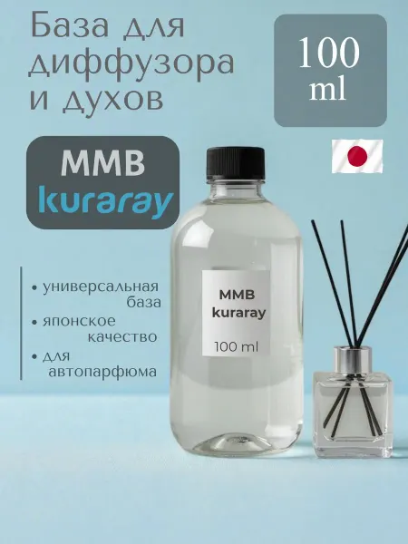 Fluid MMB kuraray 500 мл основа база для диффузора и духов ММБ
