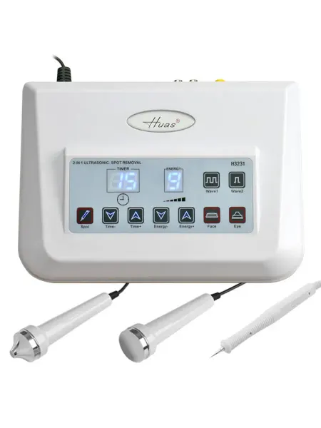 Vilnason Ультразвуковая машинка для лица 3 в 1, 3 heads EU Plug