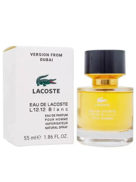 Стойкие духи 55мл тестеры Лакоста Lacoste L.12.12. Blanc,edp, 55ml