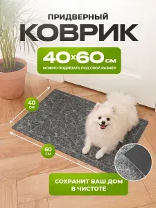 Коврик Придверный 40х60