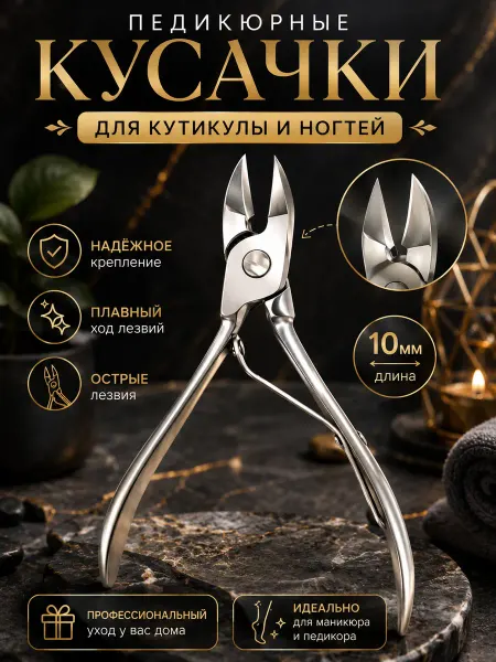 Morabi Кусачки для кутикулы и ногтей маникюрные щипчики