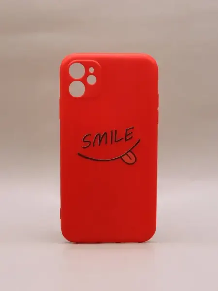 1000 Каталог Чехол для iPhone 11 матовый красный