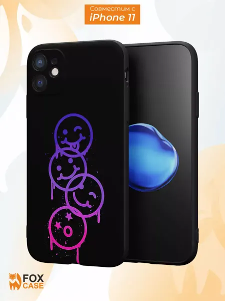 Fox Case Чехол на iPhone 11 с принтом
