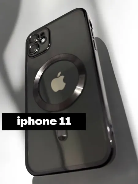IPhone чехлы Чехол на iPhone 11 Magsafe магнитом прозрачный