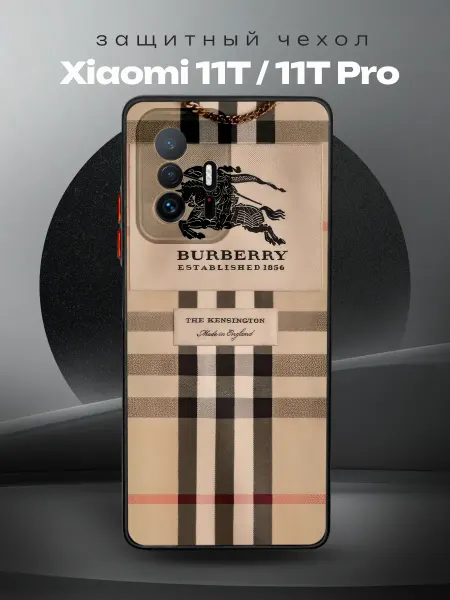 RR Case Чехол на XIAOMI 11T с принтом BURBERRY