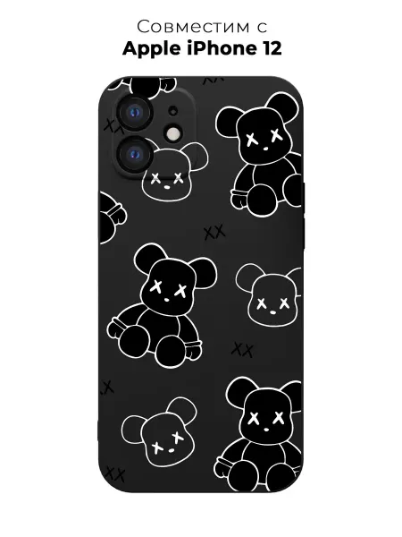 PANCASE Чехол на Apple iPhone 12 Kaws