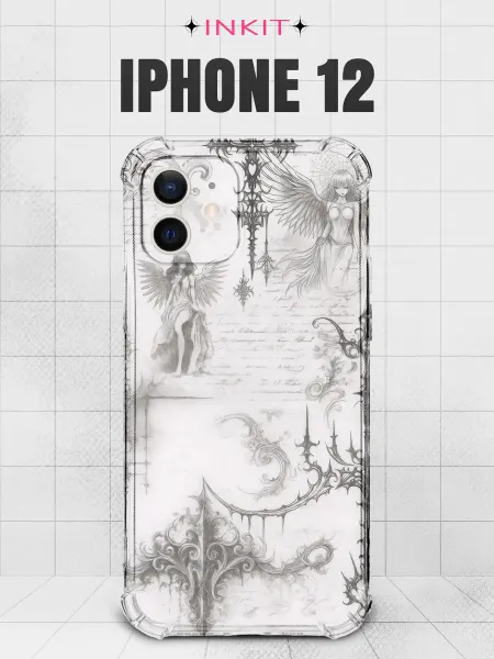 INKIT Чехол на iPhone 12 y2k аниме