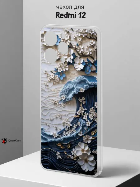 QuestCase Чехол на Redmi 12 с принтом Япония
