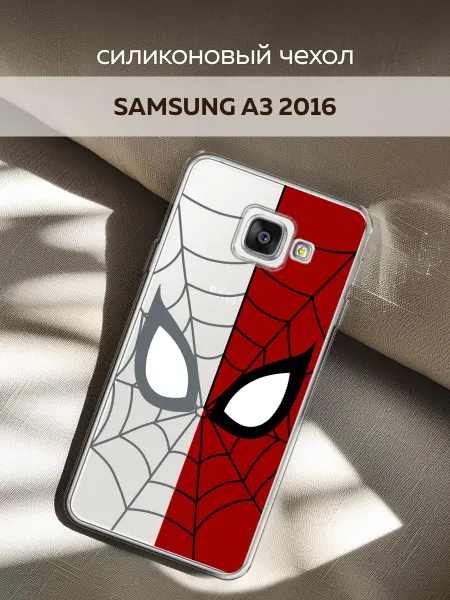 Samsung Чехол на Galaxy A3 2016 человек паук