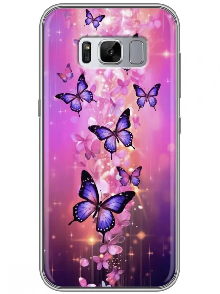 360skin Чехол на Samsung Galaxy S8 Plus бабочки (женский)