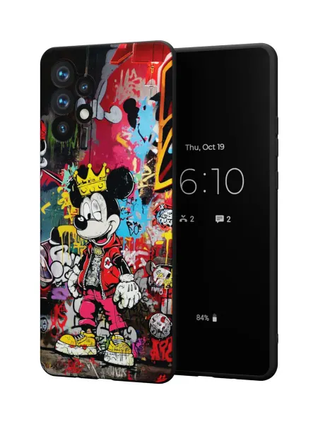 QuestCase Чехол на Samsung A32 4G с принтом Микки Маус
