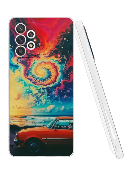 QuestCase Чехол на Samsung A32 4G с принтом Машина